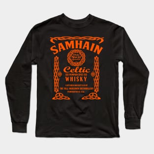 Samhain Pumpkin Spice Whisky Long Sleeve T-Shirt